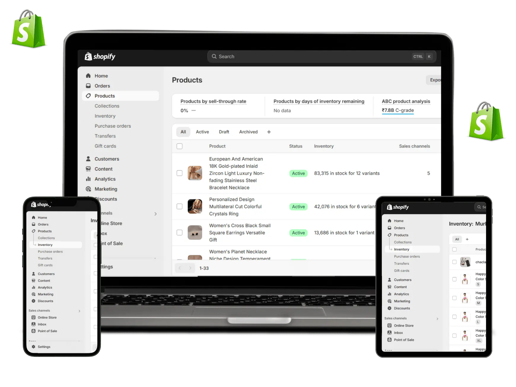 Shopify Seller Account Management Services